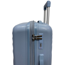 Чемодан большой Madisson Snowball 42203 полипропилен Голубой