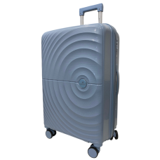 Чемодан средний Madisson Snowball 42203 полипропилен Голубой