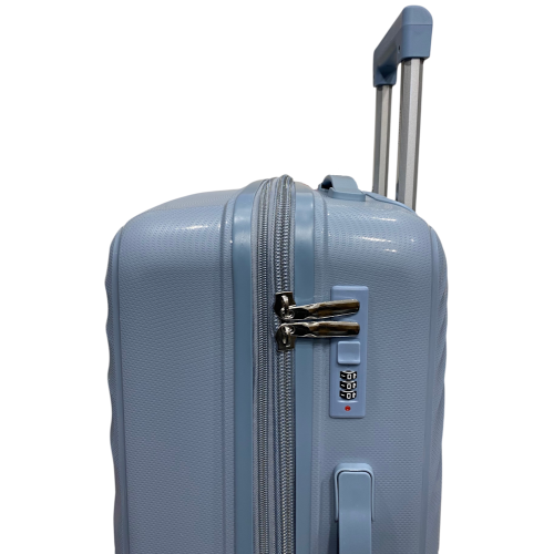 Чемодан средний Madisson Snowball 42203 полипропилен Голубой