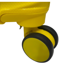 Чемодан компактный Madisson Snowball 42203 полипропилен Желтый