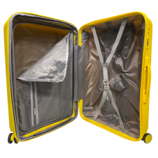 Чемодан компактный Madisson Snowball 42203 полипропилен Желтый