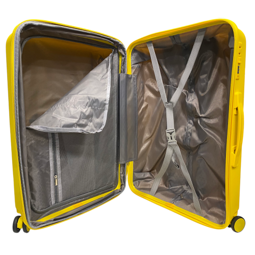 Чемодан компактный Madisson Snowball 42203 полипропилен Желтый