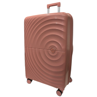 Чемодан большой Madisson Snowball 42203 полипропилен Розовое золото