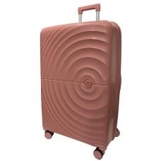 Чемодан большой Madisson Snowball 42203 полипропилен Розовое золото
