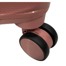 Чемодан большой Madisson Snowball 42203 полипропилен Розовое золото