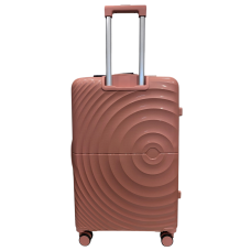 Чемодан большой Madisson Snowball 42203 полипропилен Розовое золото