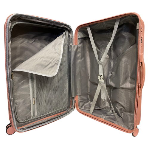 Чемодан компактный Madisson Snowball 42203 полипропилен Розовое золото