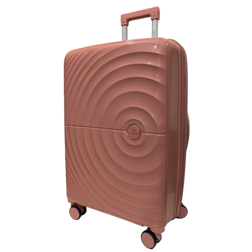 Чемодан средний Madisson Snowball 42203 полипропилен Розовое золото