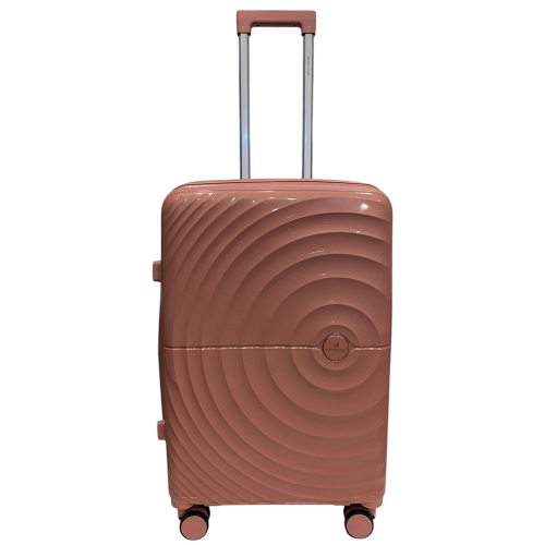 Чемодан средний Madisson Snowball 42203 полипропилен Розовое золото