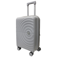 Чемодан компактный Madisson Snowball 42203 полипропилен Серебряный
