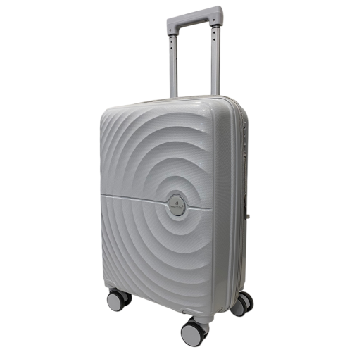 Чемодан компактный Madisson Snowball 42203 полипропилен Серебряный