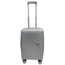 Чемодан компактный Madisson Snowball 42203 полипропилен Серебряный