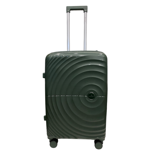 Чемодан средний Madisson Snowball 42203 полипропилен Темно-зеленый