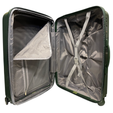 Чемодан компактный Madisson Snowball 42203 полипропилен Темно-зеленый