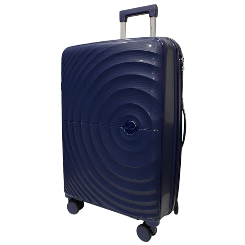 Чемодан средний Madisson Snowball 42203 полипропилен Темно-синий