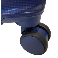 Чемодан средний Madisson Snowball 42203 полипропилен Темно-синий