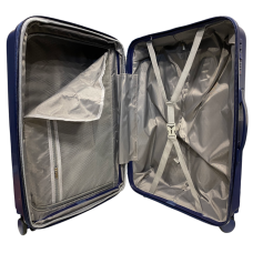 Чемодан средний Madisson Snowball 42203 полипропилен Темно-синий