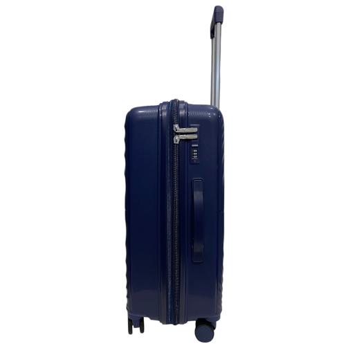 Чемодан средний Madisson Snowball 42203 полипропилен Темно-синий