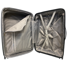 Чемодан средний Madisson Snowball 42203 полипропилен Черный