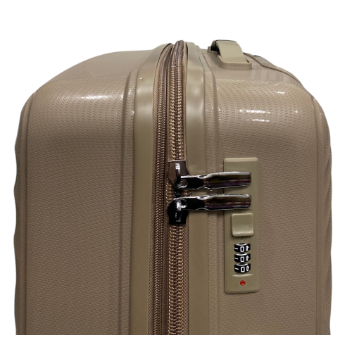 Чемодан средний Madisson Snowball 42203 полипропилен Шампань