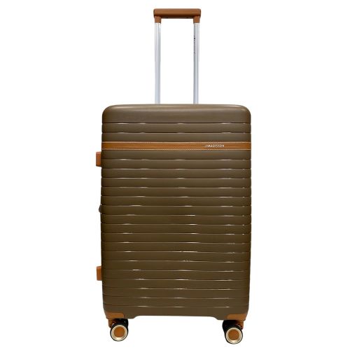 Чемодан средний Madisson Snowball 63703 полипропилен Коричневый