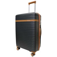 Чемодан средний Madisson Snowball 63703 полипропилен Черный