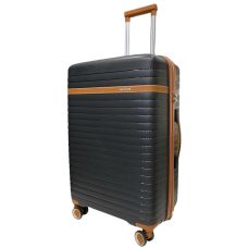 Чемодан средний Madisson Snowball 63703 полипропилен Черный