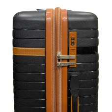 Чемодан средний Madisson Snowball 63703 полипропилен Черный