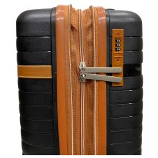 Чемодан компактный Madisson Snowball 63703 полипропилен Черный