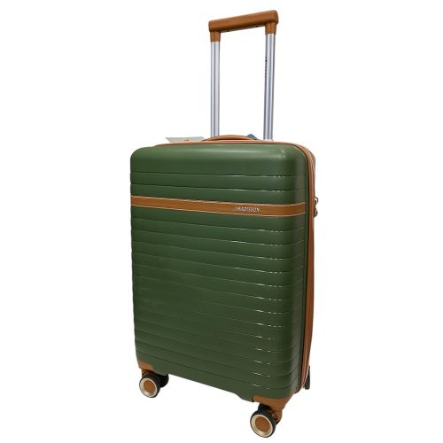 Чемодан компактный Madisson Snowball 63703 полипропилен Зеленый