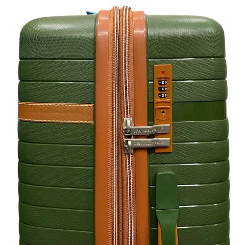 Чемодан средний Madisson Snowball 63703 полипропилен Зеленый