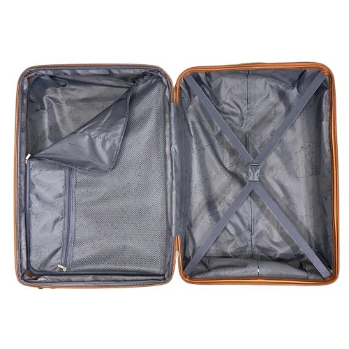 Чемодан средний Madisson Snowball 63703 полипропилен Зеленый