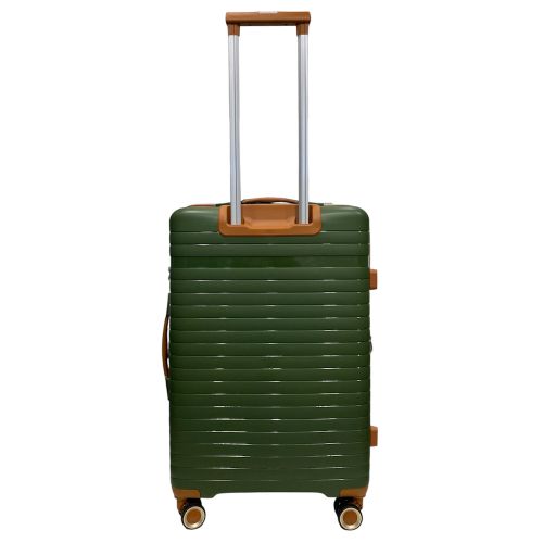 Чемодан средний Madisson Snowball 63703 полипропилен Зеленый