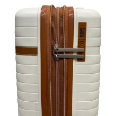 Чемодан компактный Madisson Snowball 63703 полипропилен Кремовый