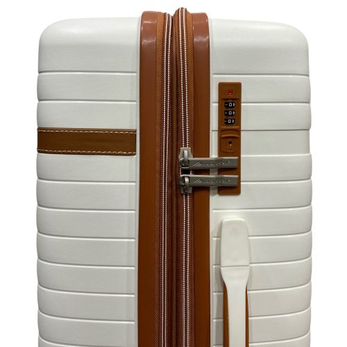 Чемодан средний Madisson Snowball 63703 полипропилен Кремовый