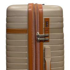 Чемодан средний Madisson Snowball 63703 полипропилен Шампань