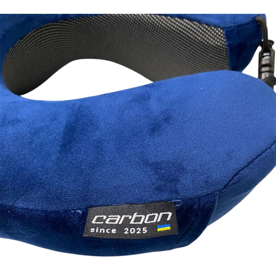 Подушка дорожная Carbon C5700 полиэстер Синий