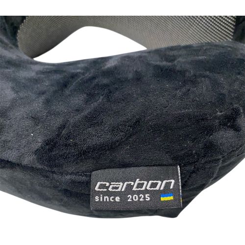 Подушка дорожная Carbon C5700 полиэстер Черный