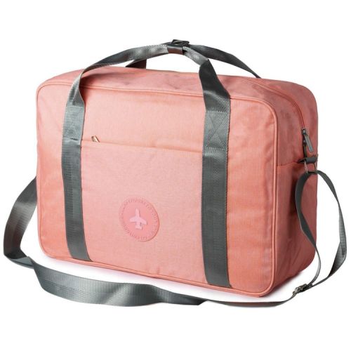 Сумка-рюкзак дорожная 40×30×20 см полиэстер Персиковый