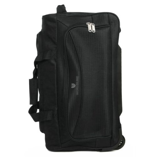 Сумка дорожная на колесах Worldline 898/55 полиэстер Черный