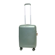 Чемодан маленький Snowball 49703 из полипропилена 36+9 л 55×39×22 см Зеленый