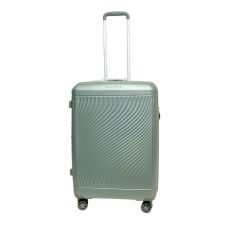 Чемодан маленький Snowball 49703 из полипропилена 36+9 л 55×39×22 см Зеленый