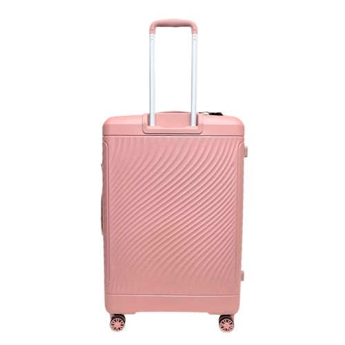 Чемодан большой Snowball Snowball 49703 из полипропилена 105+18 л 76×51×30 см Розовое золото