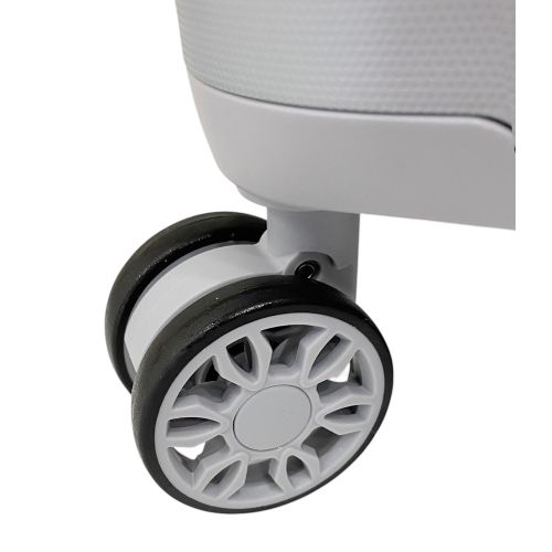 Чемодан большой Snowball Snowball 49703 из полипропилена 105+18 л 76×51×30 см Серебряный