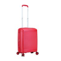 Чемодан маленький Snowball 49703 из полипропилена 36+9 л 55×39×22 см Красный