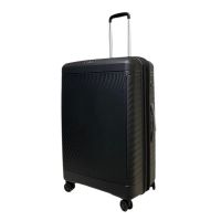 Чемодан большой Snowball Snowball 49703 из полипропилена 105+18 л 76×51×30 см Чёрный