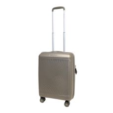 Чемодан маленький Snowball 49703 из полипропилена 36+9 л 55×39×22 см Шампань