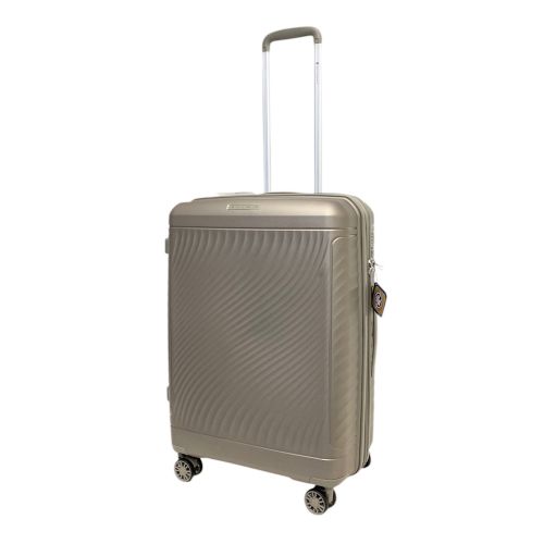 Чемодан средний Snowball 49703 из полипропилена 68+13 л 65×46×25 см Шмпань