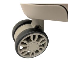 Чемодан средний Snowball 49703 из полипропилена 68+13 л 65×46×25 см Шмпань