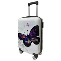 Чемодан маленький Madisson Snowball 26820 из поликарбоната 30 л 55×35×20 см Белый